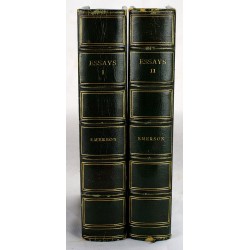 Essays: Second Series (Volume 3 of the Riverside Edition of the Complete Works.) (1st and 2nd Series) (2 Volume Set)